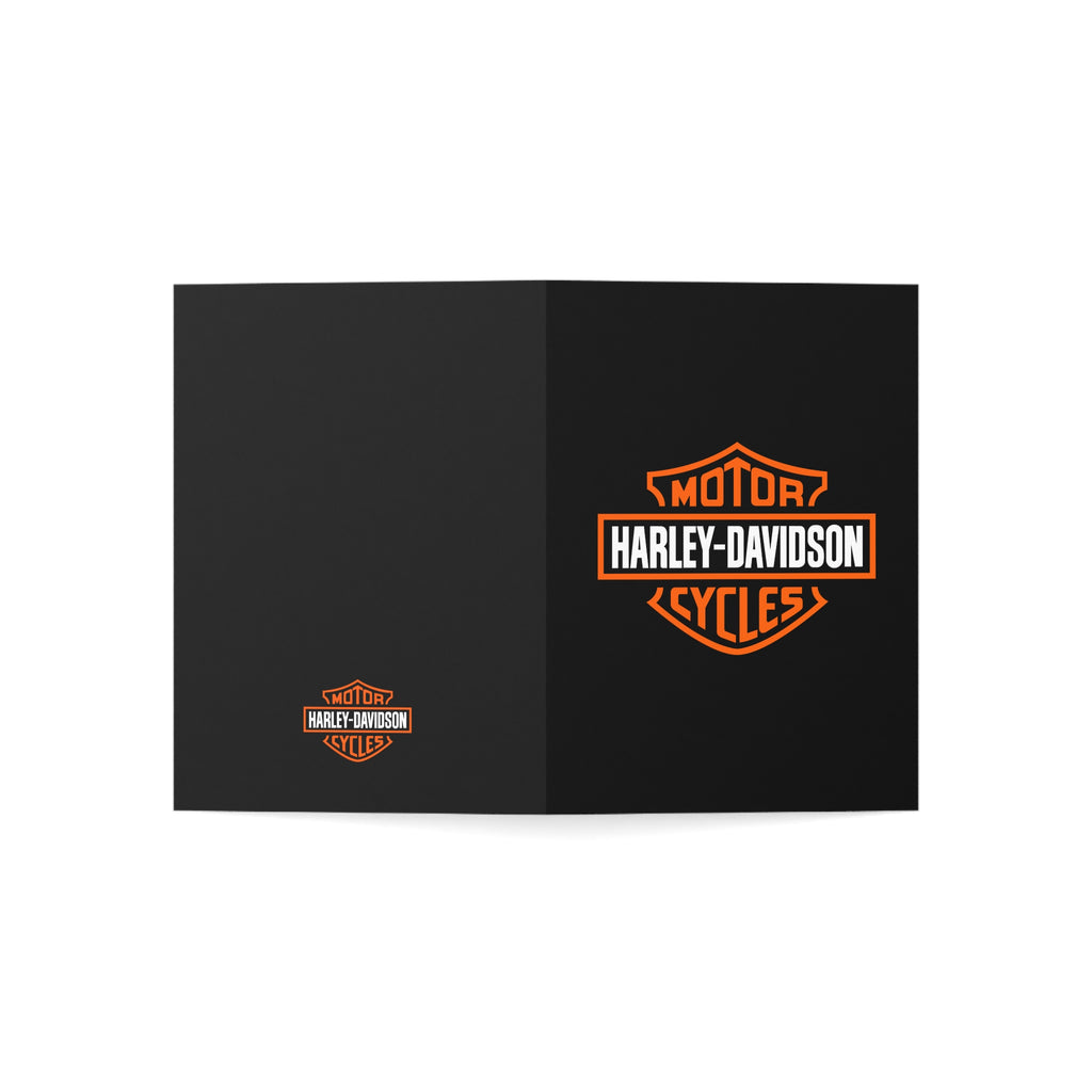 Harley Davidson Greeting Card