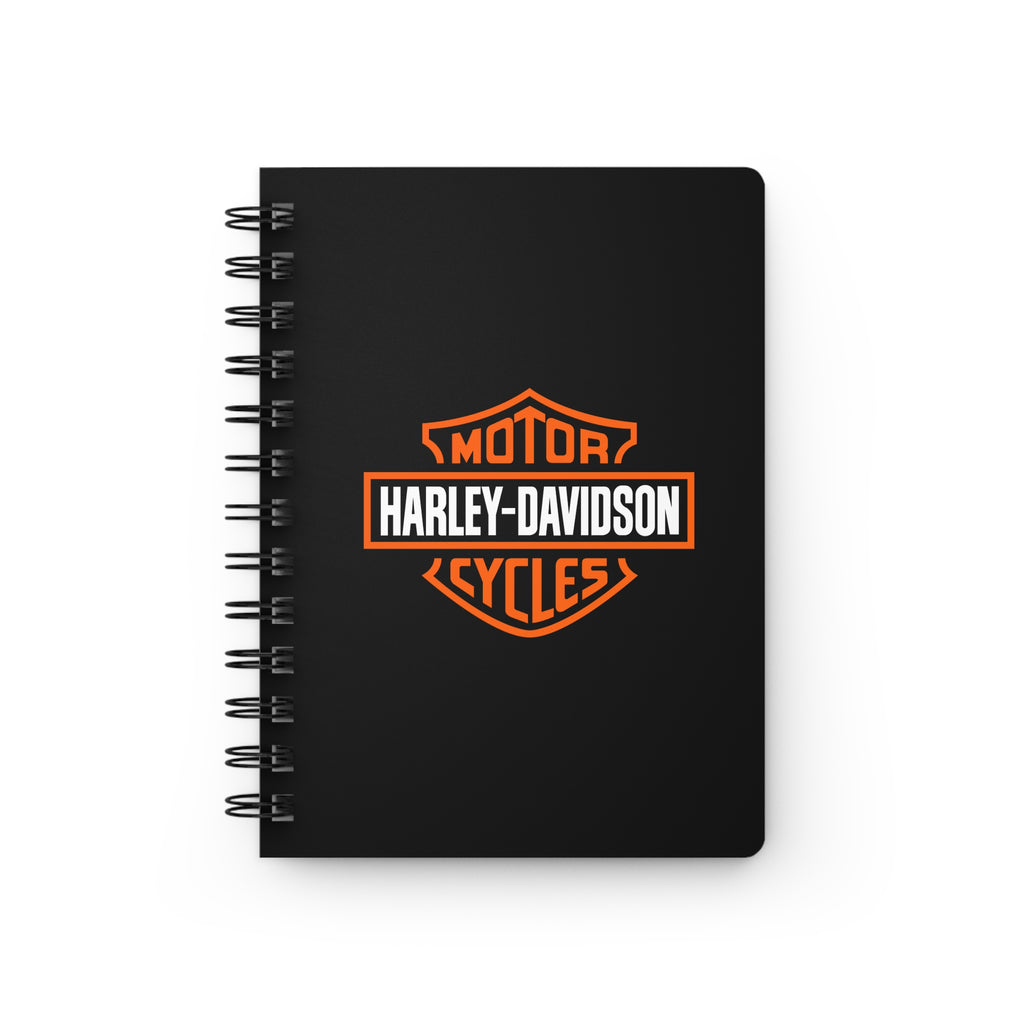 Harley Davidson Spiral Bound Journal