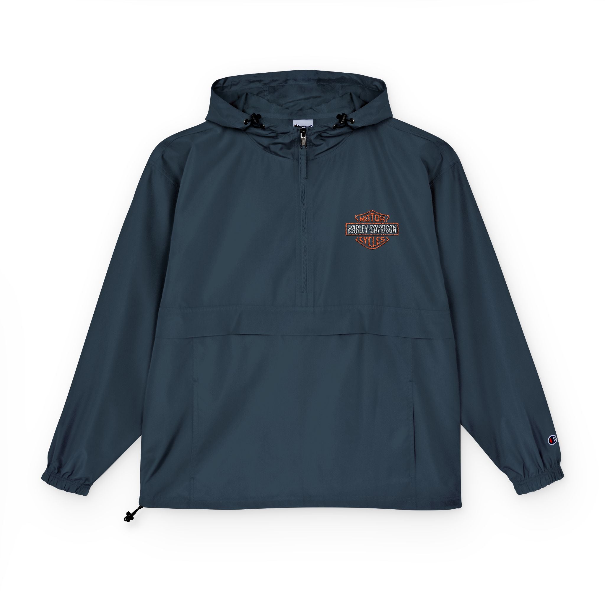 Harley Davidson Embroidered Anorak Jacket