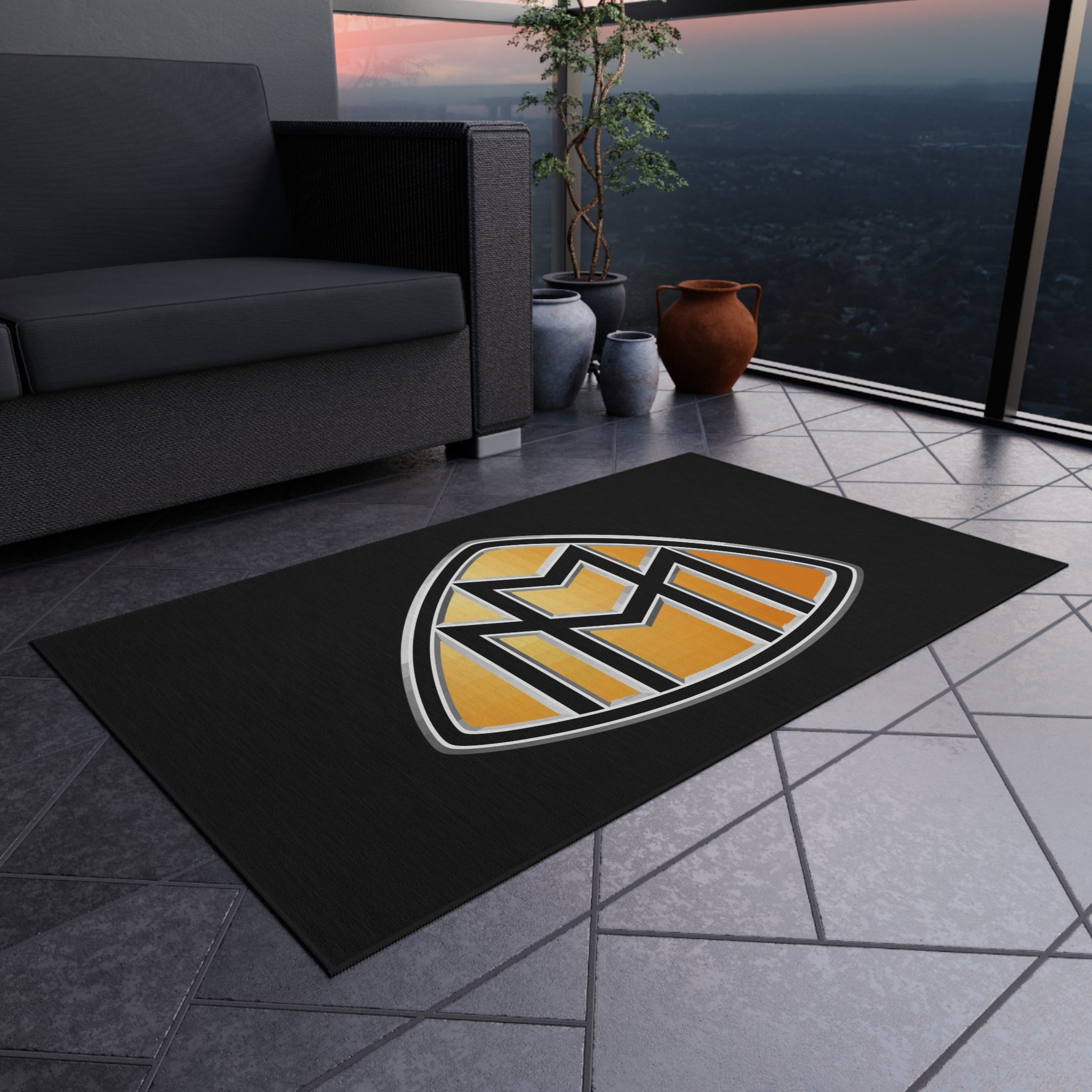 Maybach Emblem Rug