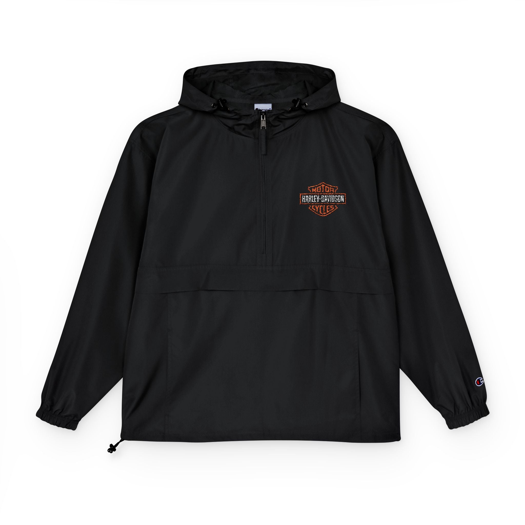 Harley Davidson Embroidered Anorak Jacket