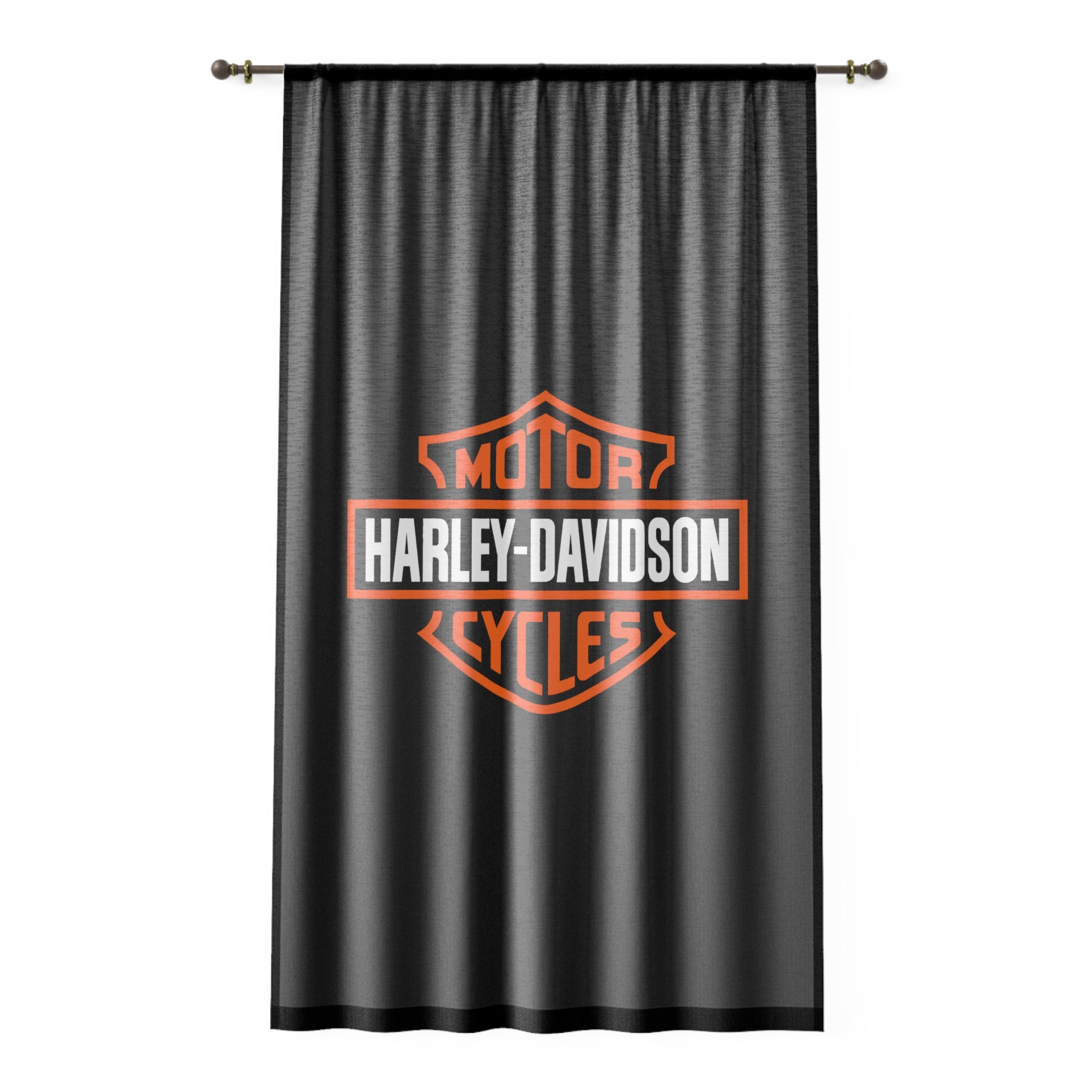 Harley Davidson Window Curtain