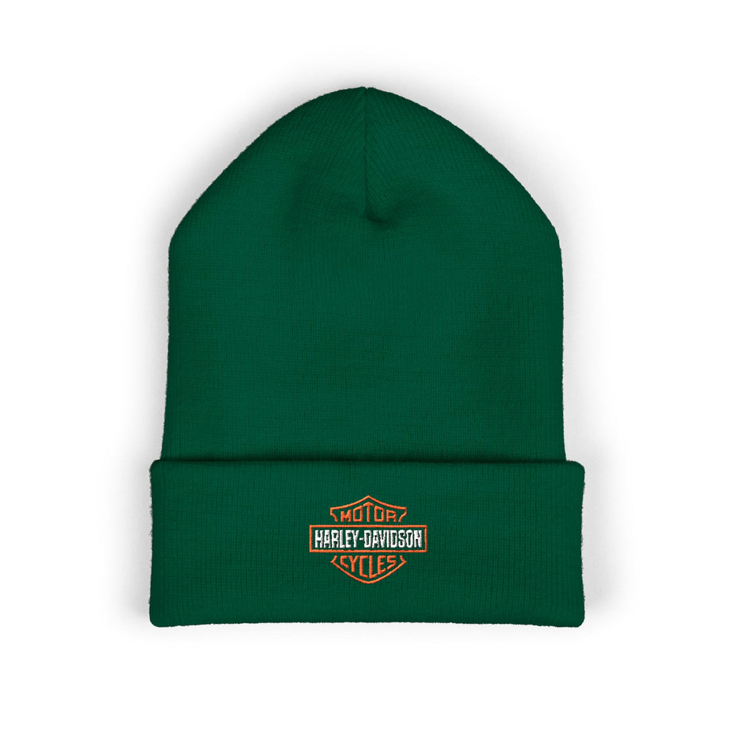 Harley Davidson Embroidered Beanie