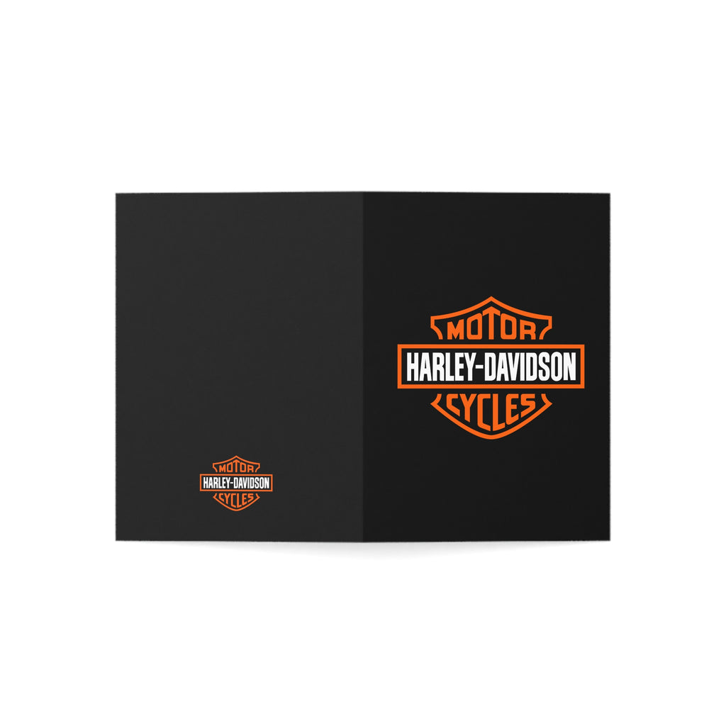 Harley Davidson Greeting Card