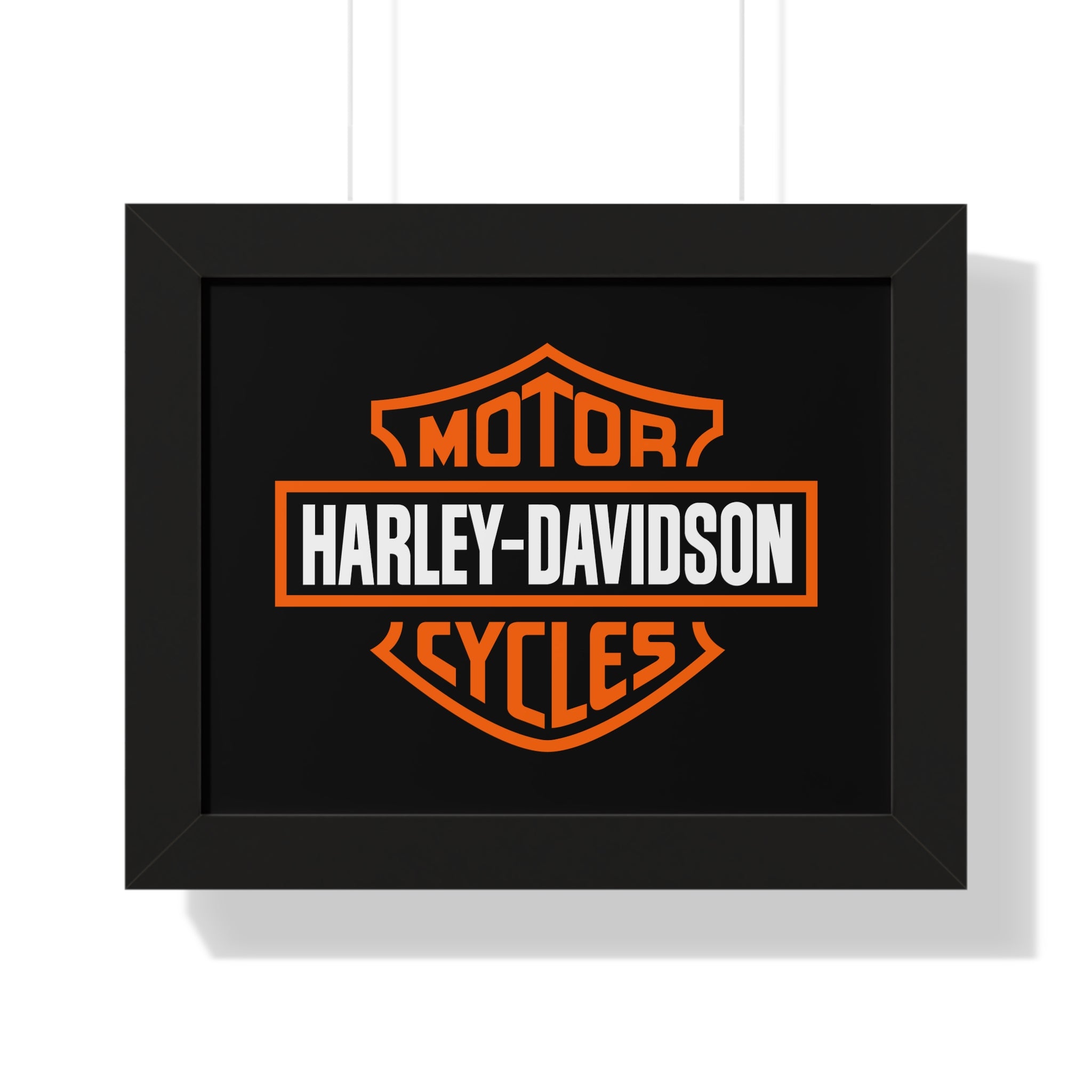 Harley Davidson Framed Poster