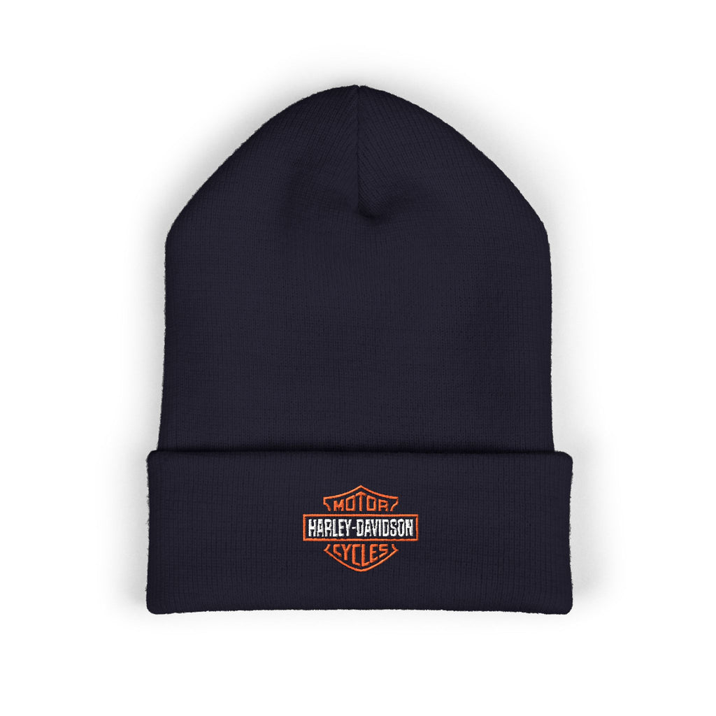 Harley Davidson Embroidered Beanie
