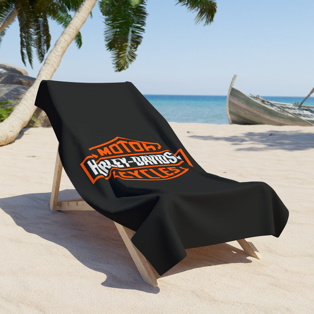 Harley Davidson Beach Towel