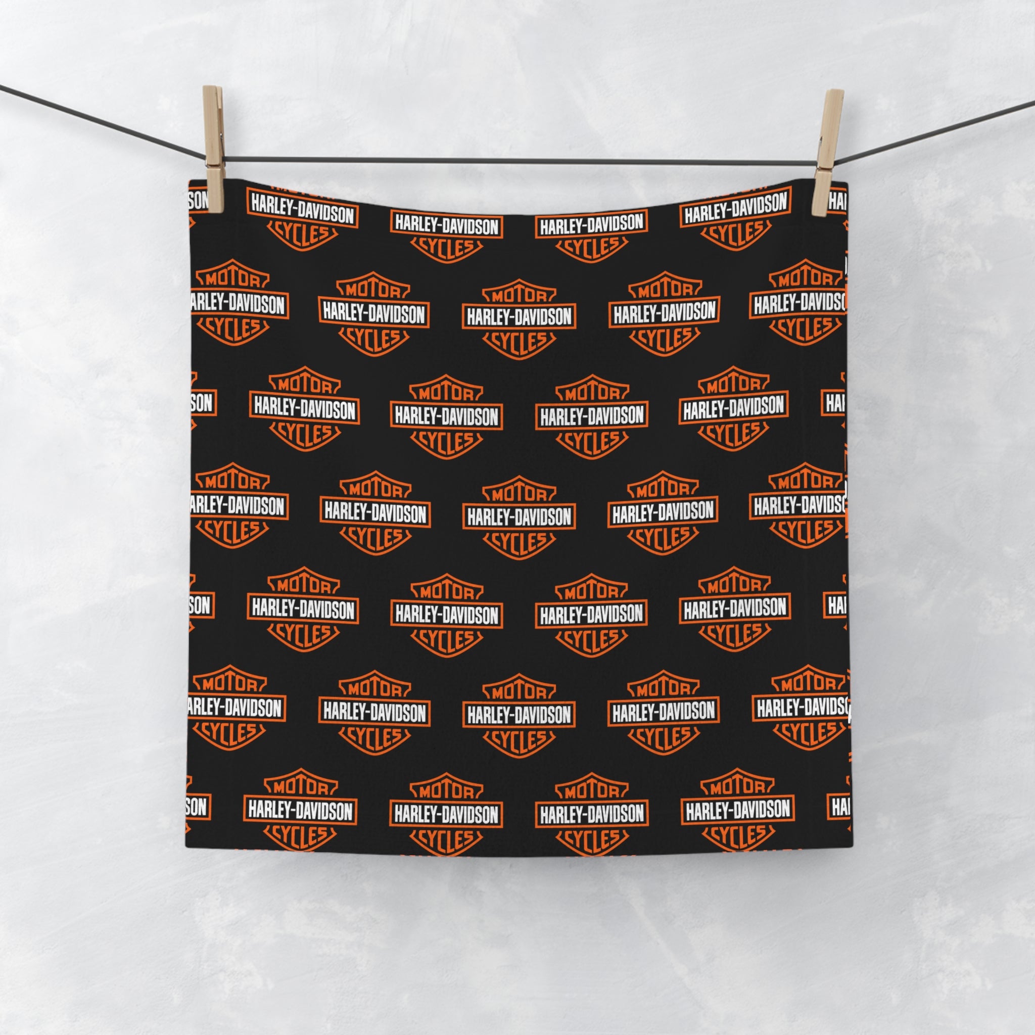 Harley Davidson Face Towel