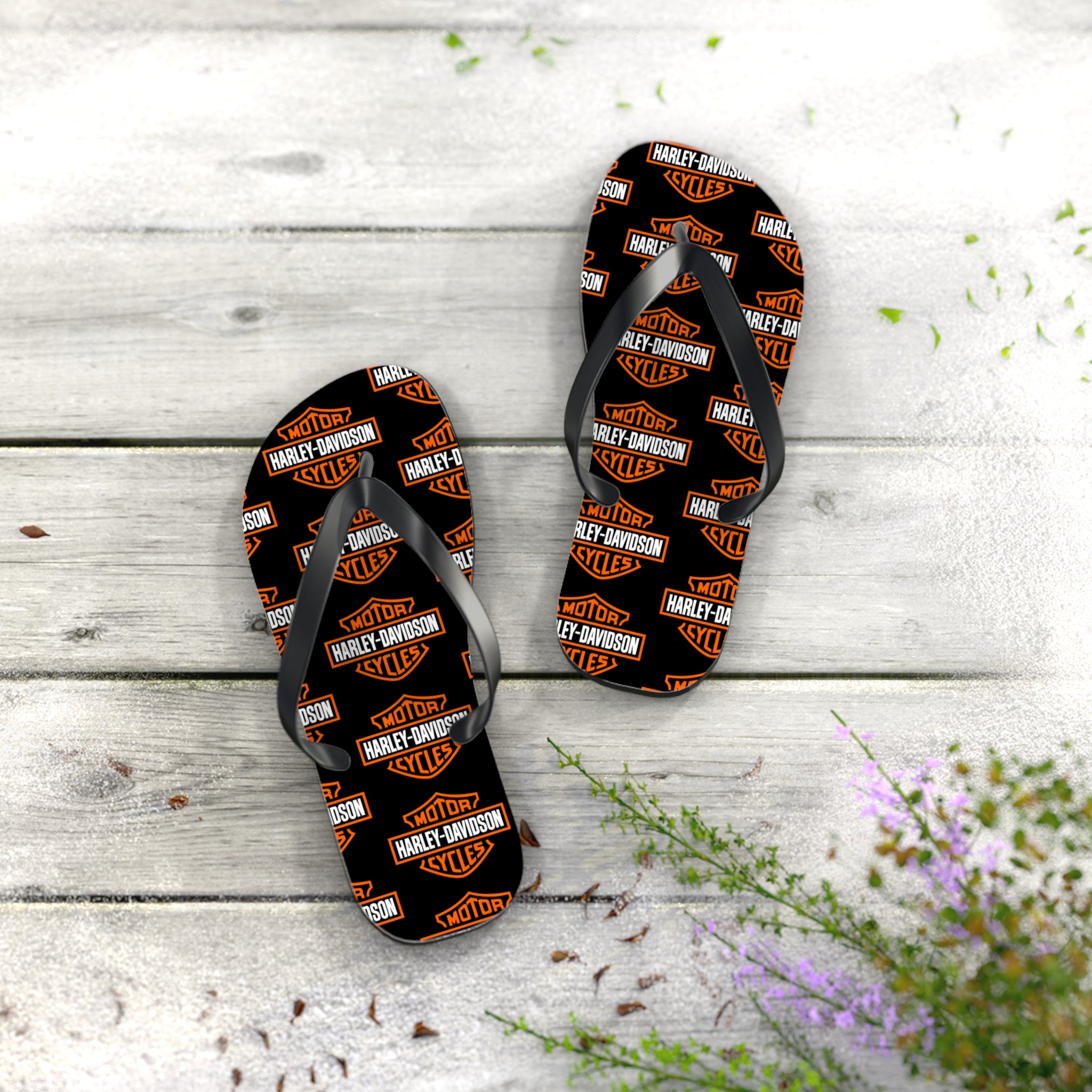 Harley Davidson Flip Flops