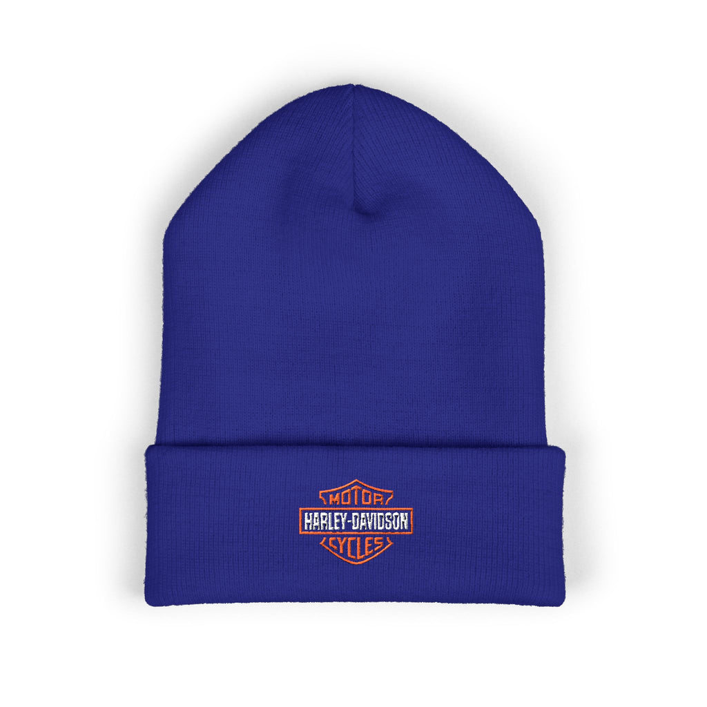 Harley Davidson Embroidered Beanie