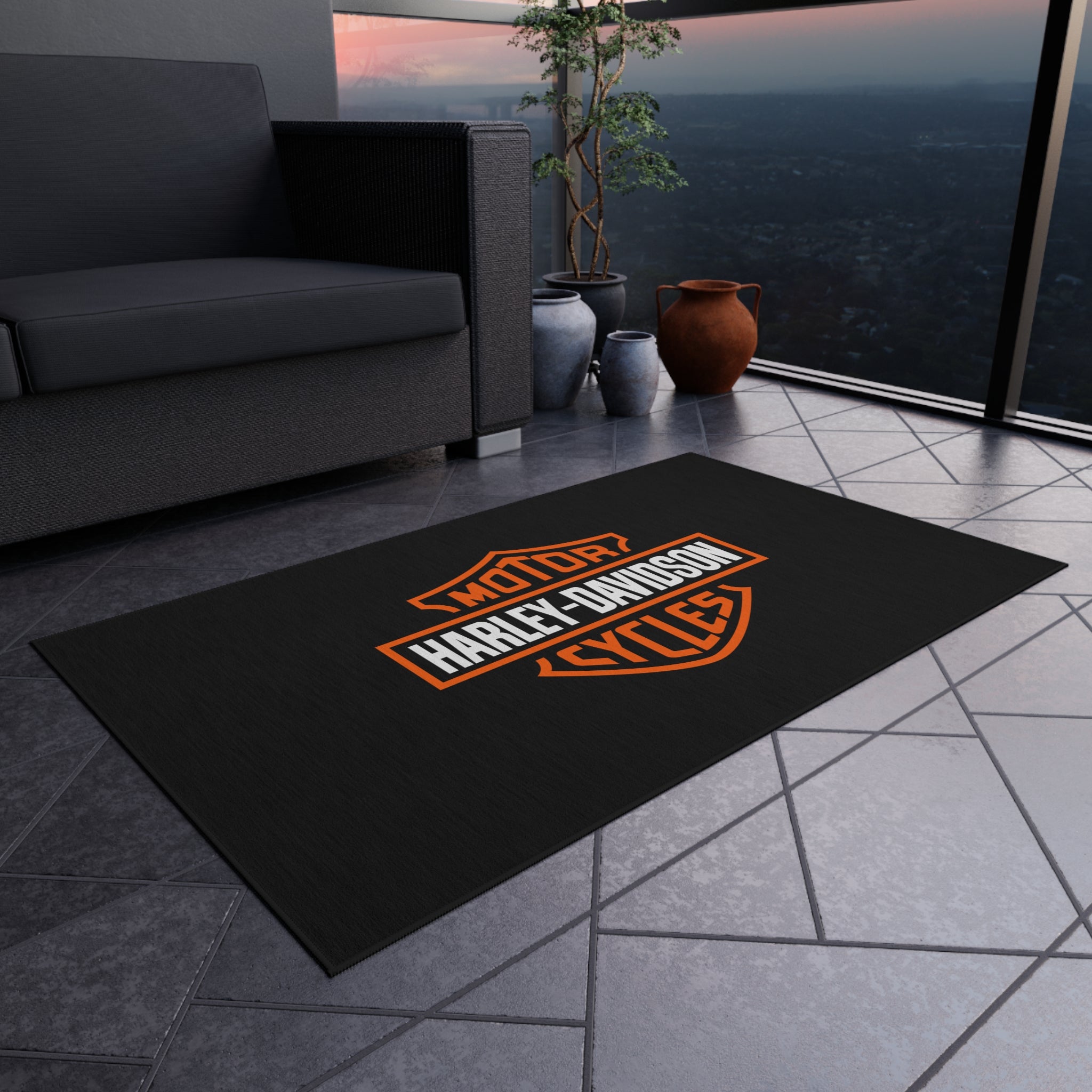 Harley Davidson Rug