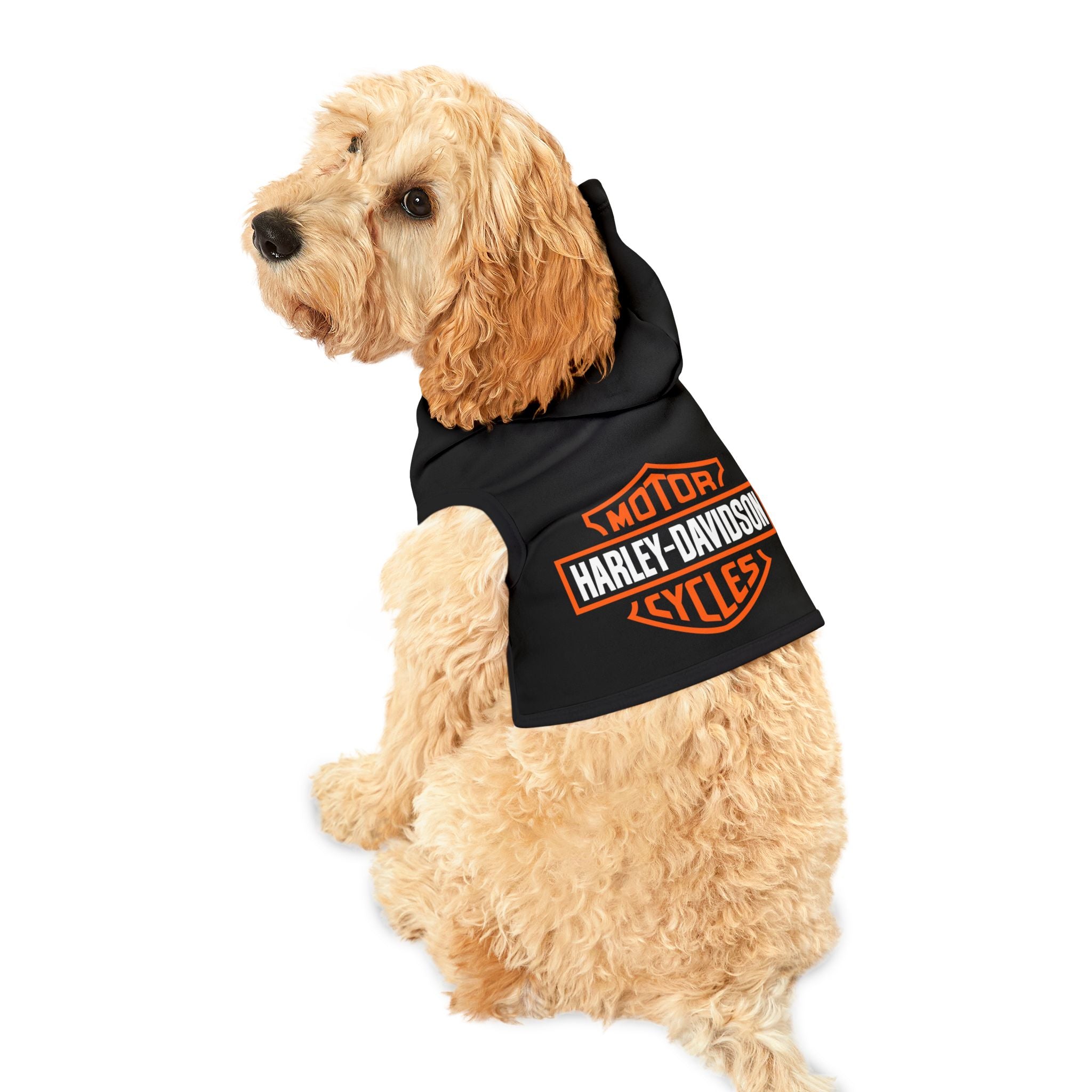 Harley Davidson Polyester Pet Hoodie