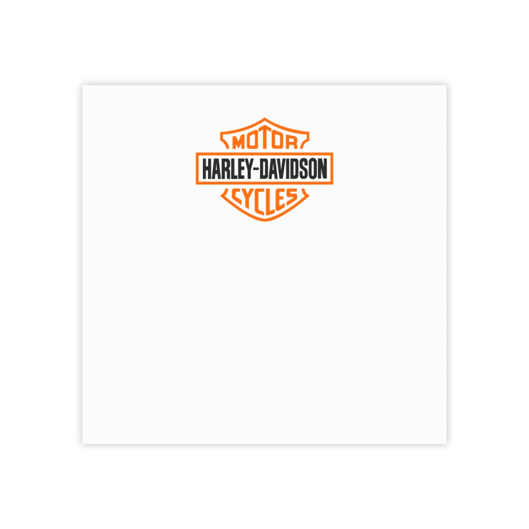 Harley Davidson Note Pad