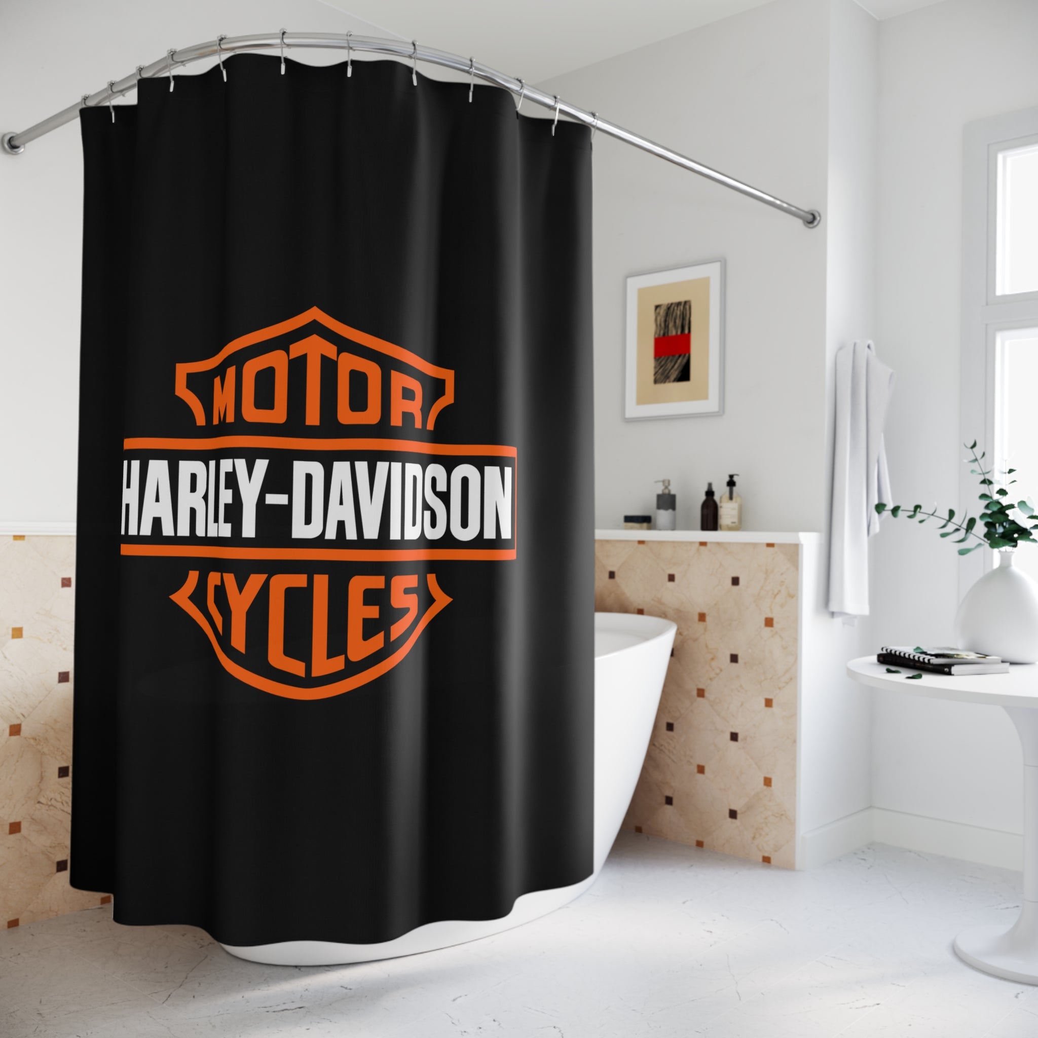 Harley Davidson Shower Curtain